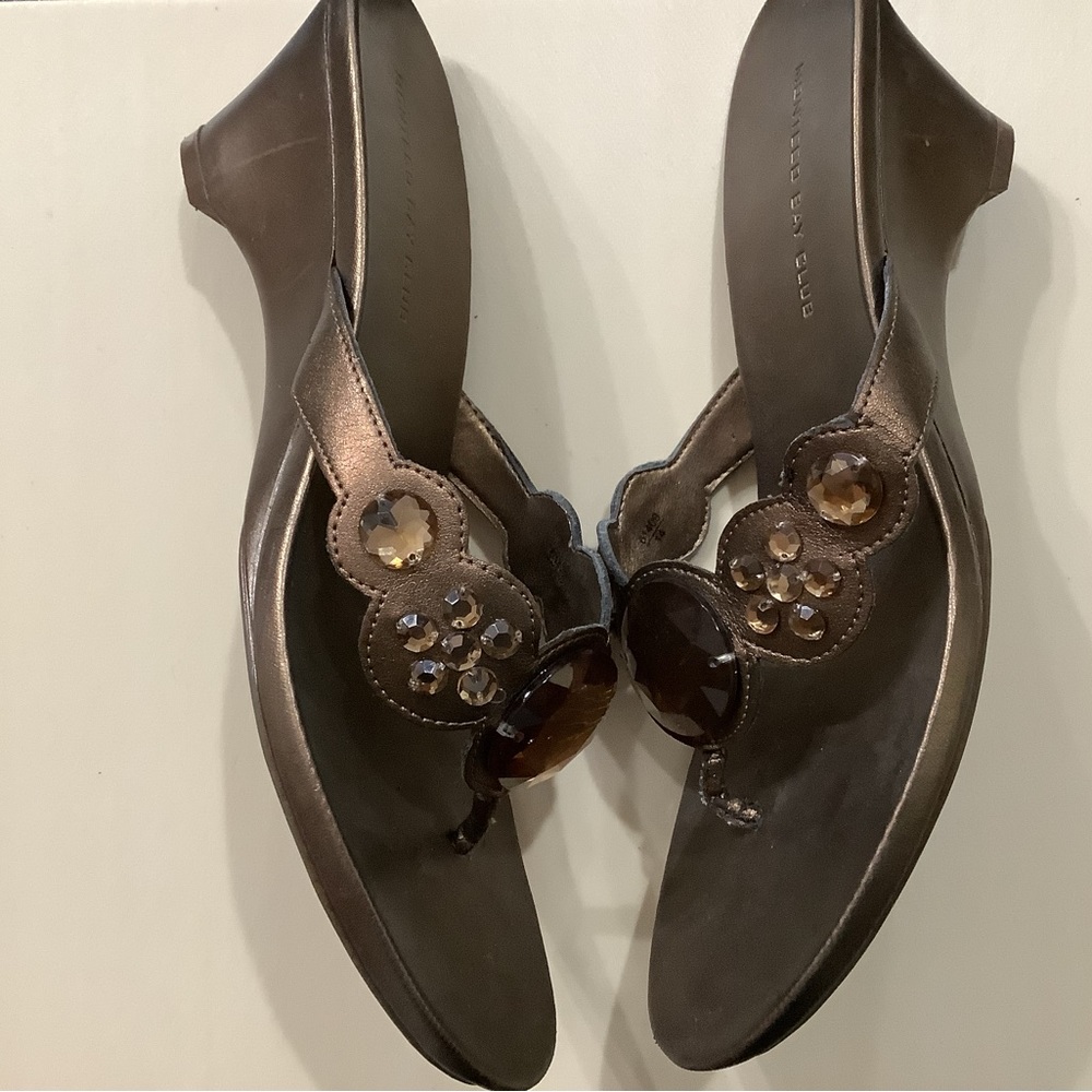 Montego Bay club bronze sandals. Beautiful! Sz 8 - Picture 4 of 5